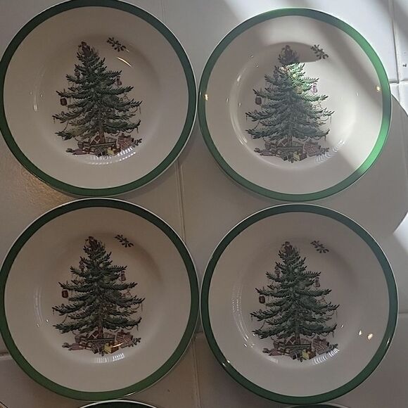 Vintage Spode 6.5" bread/dessert plates set of 6 - Picture 3 of 5